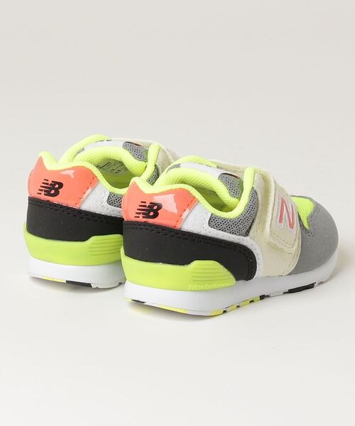 「New Balance」 「KIDS」ローカットスニーカー 14.5cm ブラック×レッド キッズ_画像4