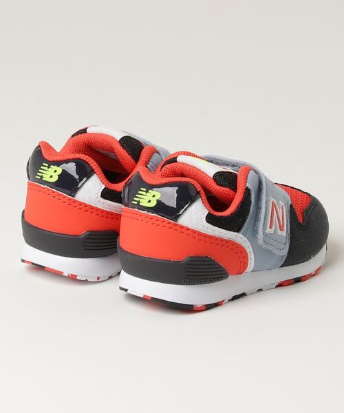 「New Balance」 「KIDS」ローカットスニーカー 14.5cm ブラック×レッド キッズ_画像5