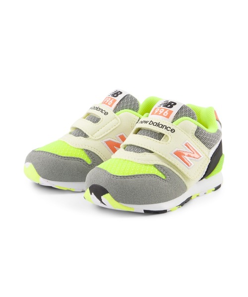 「New Balance」 「KIDS」ローカットスニーカー 14.5cm ブラック×レッド キッズ_画像8