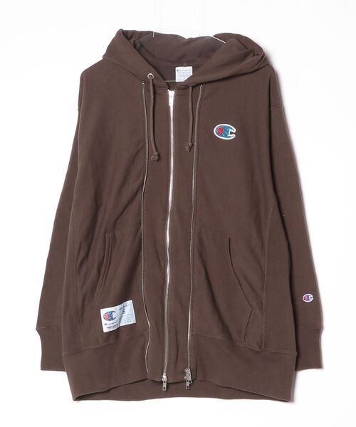 アンダーカバー　Champion パーカー UNDERCOVER（アンダーカバー） ワンポイントジップアップパーカー
