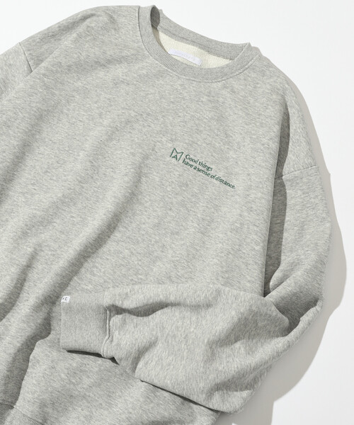 「Firsthand」 スウェットカットソー LARGE グレー メンズ_画像2