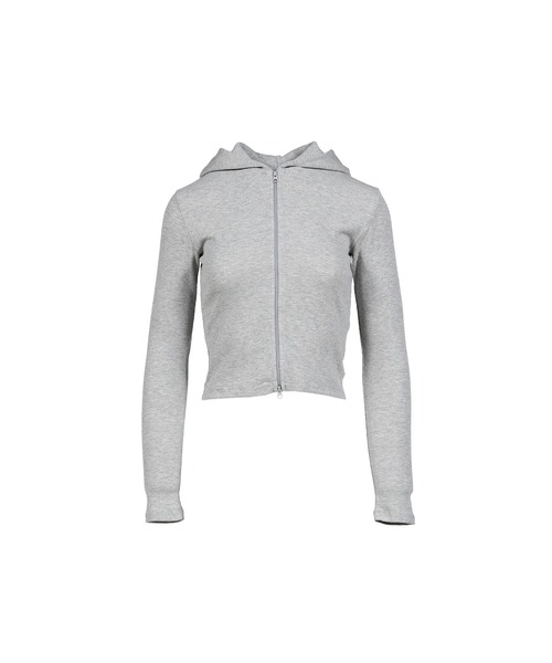 GLOWNY パーカー G CLASSIC ESSENTIAL RIB ZIP-UP レディース