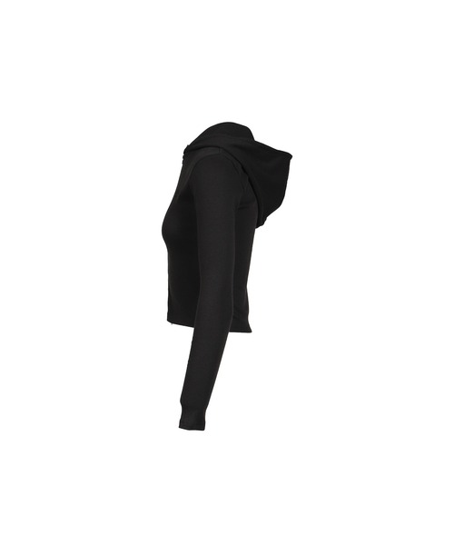 GLOWNY パーカー G CLASSIC ESSENTIAL RIB ZIP-UP レディース
