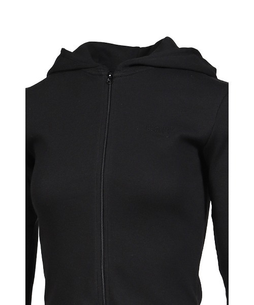 GLOWNY パーカー G CLASSIC ESSENTIAL RIB ZIP-UP レディース
