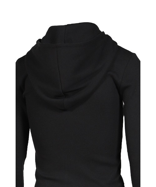 GLOWNY パーカー G CLASSIC ESSENTIAL RIB ZIP-UP レディース