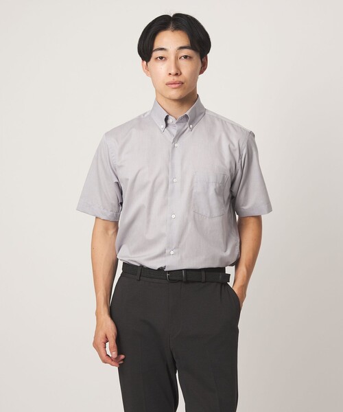 Classico ポケット付きグレーシャツ Mサイズ Classico ポケット付き