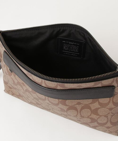 COACH（コーチ） クラッチバッグ - ブラウン メンズ : ZOZOTOWN Yahoo