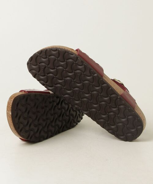 「BIRKENSTOCK」 フラットサンダル 37 ボルドー レディース_画像3