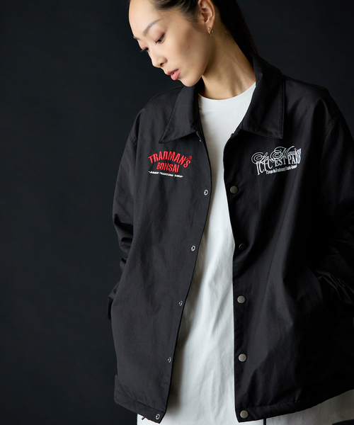 コート ジャケット TRADMAN'S BONSAI x PSG COACH JACKET メンズ