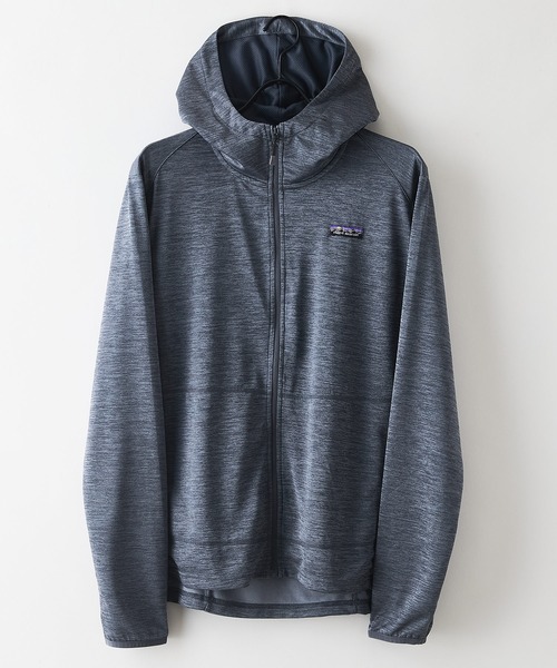 「ragged mountain」 ジップアップパーカー MEDIUM ターコイズブルー メンズ_画像2