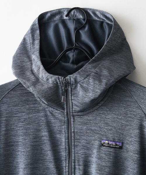 「ragged mountain」 ジップアップパーカー MEDIUM ターコイズブルー メンズ_画像4