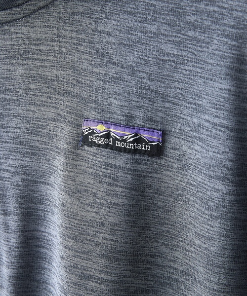 「ragged mountain」 ジップアップパーカー MEDIUM ターコイズブルー メンズ_画像5