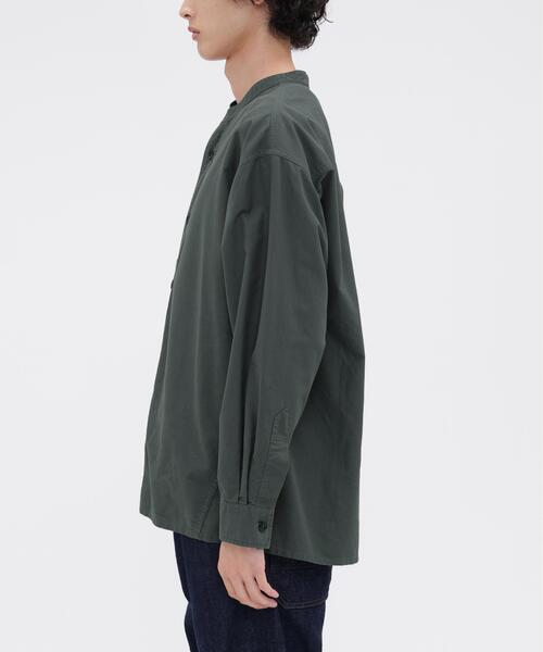 MHL.（エムエイチエル） シャツ SOFT HOPSACK メンズ : ZOZOTOWN Yahoo