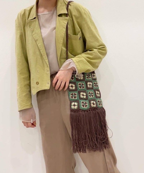 「kaorinomori」 トートバッグ ONE SIZE ネイビー レディース_画像3