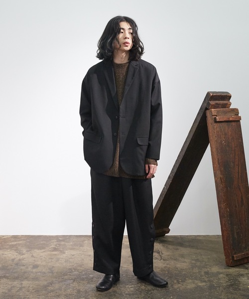 ションを パンツ -YOSOIKI- ZOZOTOWN PayPayモール店 - 通販 - PayPayモール スラックス 2021秋冬 よそいきサイドベンツPT んだアイテ