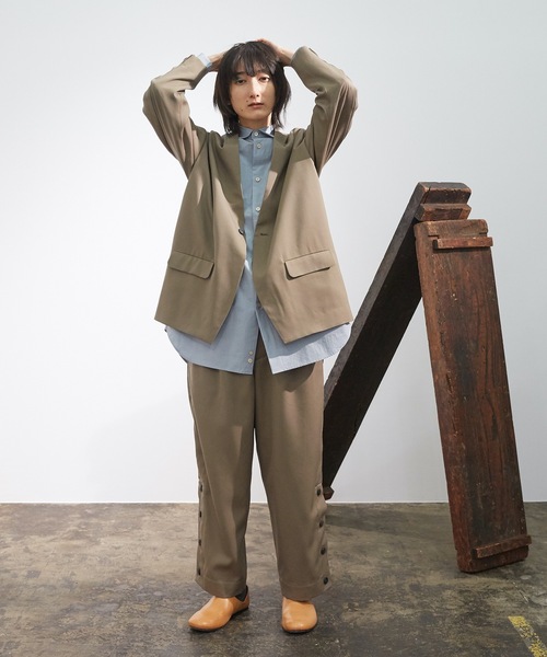 ションを パンツ -YOSOIKI- ZOZOTOWN PayPayモール店 - 通販 - PayPayモール スラックス 2021秋冬 よそいきサイドベンツPT んだアイテ