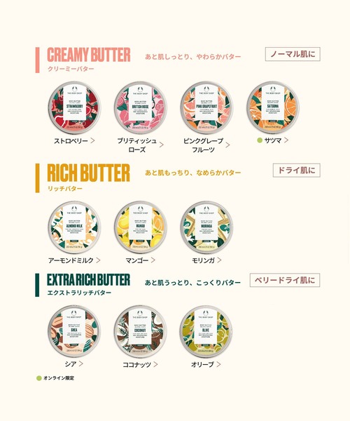 THE BODY SHOP（ザボディショップ） ボディクリーム ボディバター CN