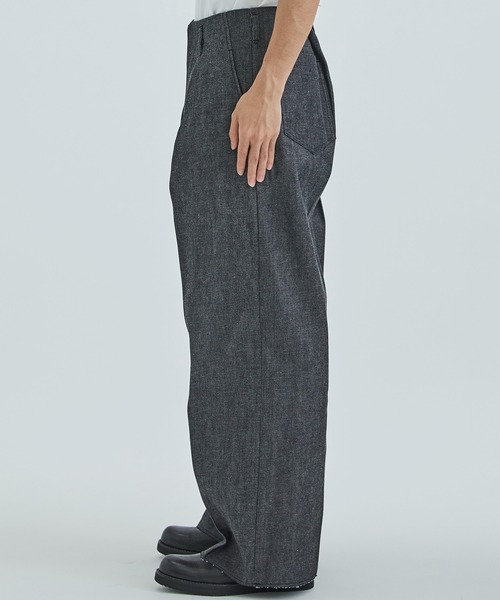 ジーンズ 「saby/サバイ」TUCK BAGGY-Rigid メンズ : ZOZOTOWN Yahoo