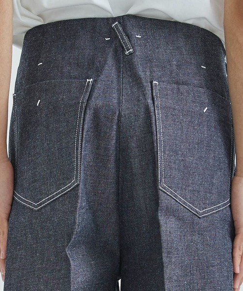 ジーンズ 「saby/サバイ」TUCK BAGGY-Rigid メンズ : ZOZOTOWN Yahoo