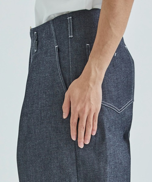 ジーンズ 「saby/サバイ」TUCK BAGGY-Rigid メンズ : ZOZOTOWN Yahoo