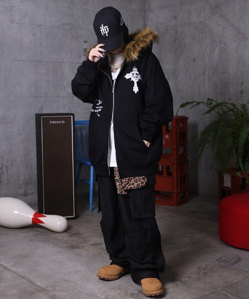 カーゴパンツ ヴィンテージメイク レトロライク ケミカルウォッシュ