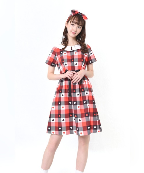 MILK Love Check ワンピース ブラックベリー MILK Love Check ワンピース ブラックベリー