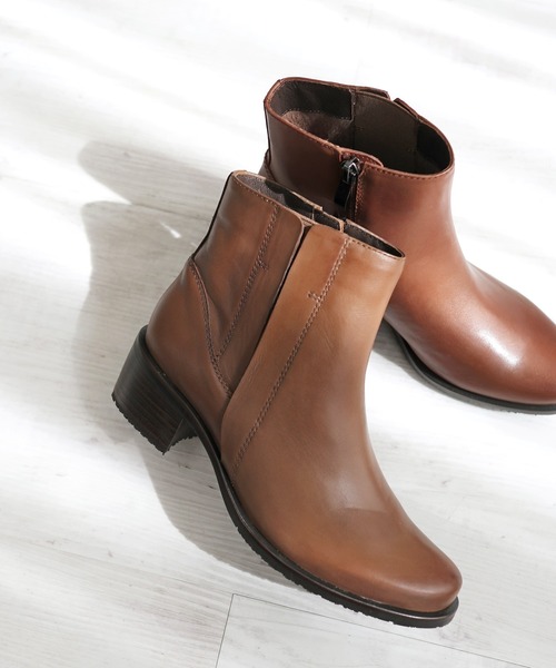 MODE KAORI（モードカオリ） ブーツ 「防滑 蓄熱保温」サイド