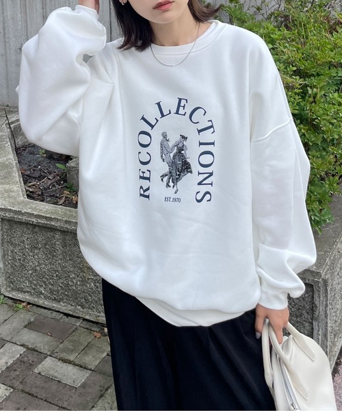 トレーナー スウェット アーチロゴスウェット レディース : ZOZOTOWN