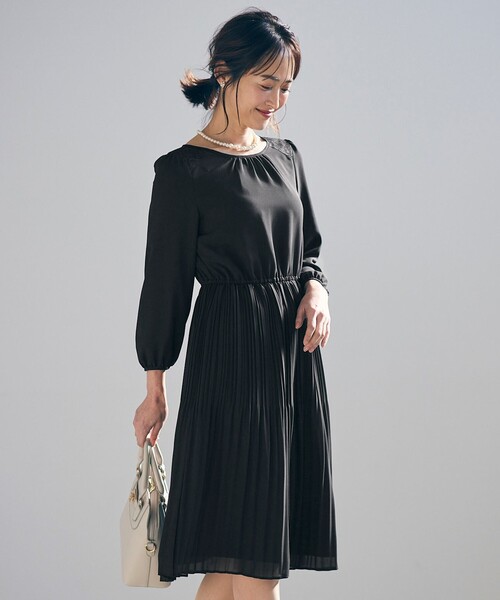 新品 any SiS 【洗える】フェミニンプリーツ ワンピース ドレス any SiS ワンピース 「洗える」フェミニンプリーツ : ZOZOTOWN