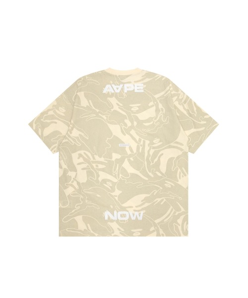 AAPE BY A BATHING APE tシャツ NOW CAMOUFLAGE TEE メンズ