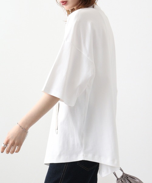tシャツ A.N.L ビッグポケットテープ配色ＰＯ レディース tシャツ A.N.L ビッグポケットテープ配色PO レディース