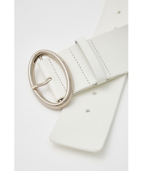 SLY（スライ） ベルト ELLIPSE BUCKLE WIDE BELT エリプス バックル