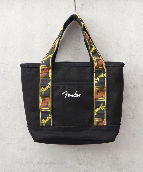 Fender（フェンダー） トートバッグ 小さめ ヘビーキャンバス ハンド