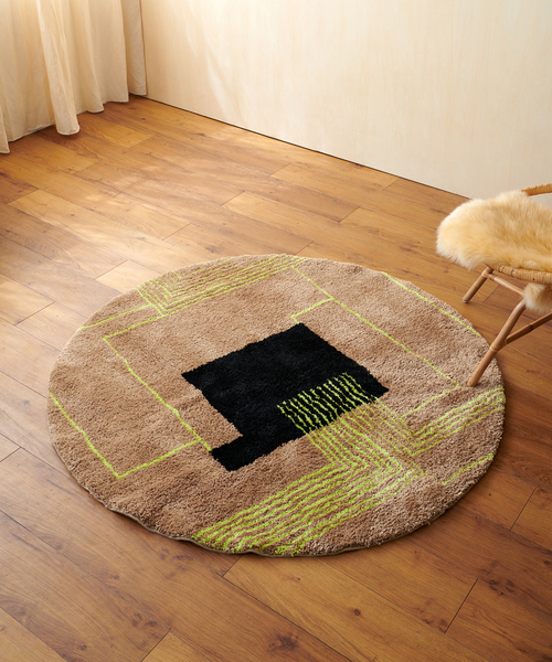ラグ・カーペット JOURNALSTANDARDFURNITURE BROCK RUG BROCK RUG 120×160 ブロックラグ（ラグ・マット）｜JOURNAL