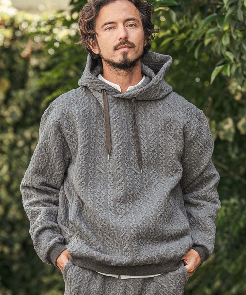 CAMBIO（カンビオ） パーカー mpa3557-Japanese Fabricケーブル