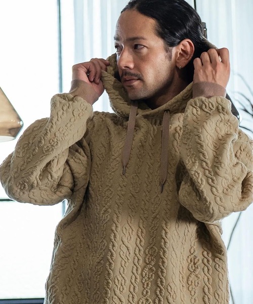 CAMBIO（カンビオ） パーカー mpa3557-Japanese Fabricケーブル