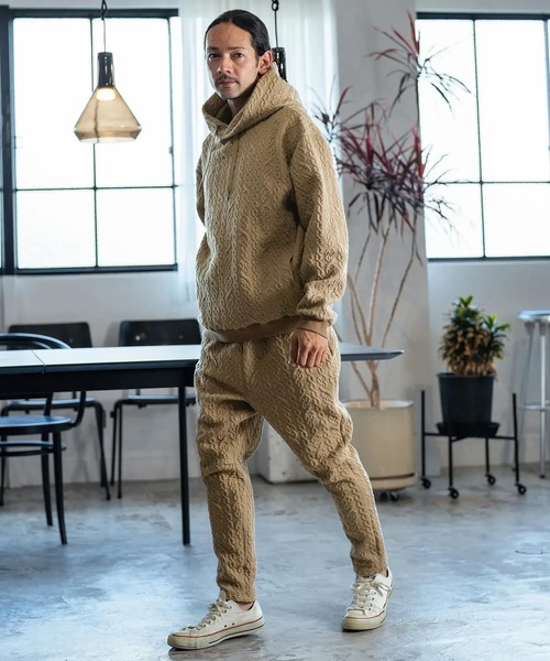 CAMBIO（カンビオ） パーカー mpa3557-Japanese Fabricケーブル