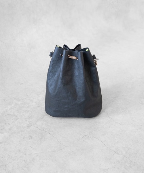 SENTI ショルダーバッグ 「 」Dyneema Leather DRAWSTRING