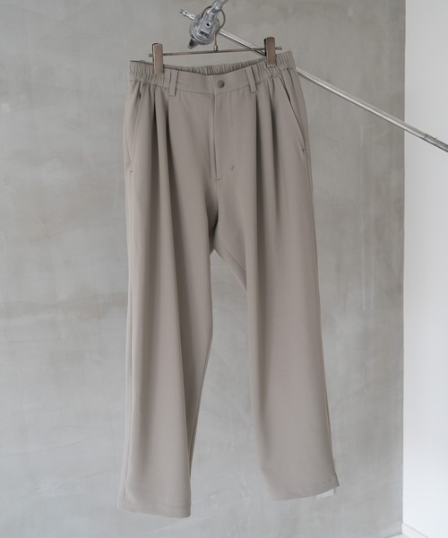 （タグ付き未使用）【Iroquois】イロコイ 478118 スラックス カーキ iroquois イロコイ REFLAX WEATHER CLOTH WIDE PANTS ワイド