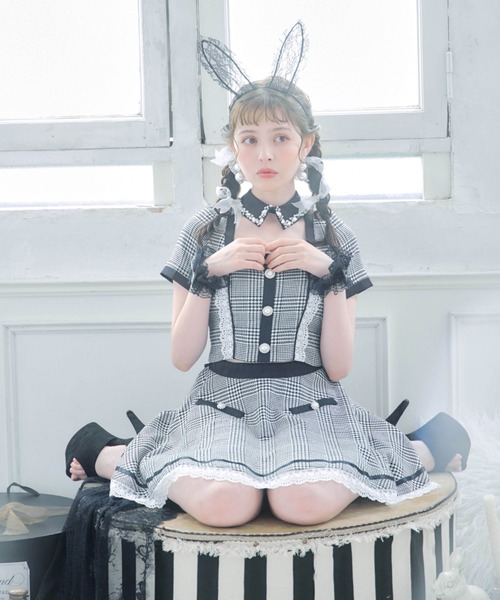 楽天市場】コスプレ バニーガール（柄チェック）の通販 バニーガール