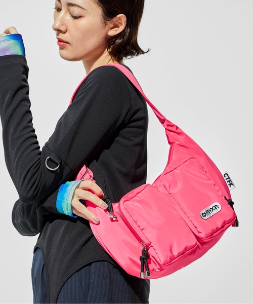 ハンドバッグ 「OUTDOOR PRODUCTS×CONTROL FREAK/CTFK」ダブルポケットハンドルバッグ
