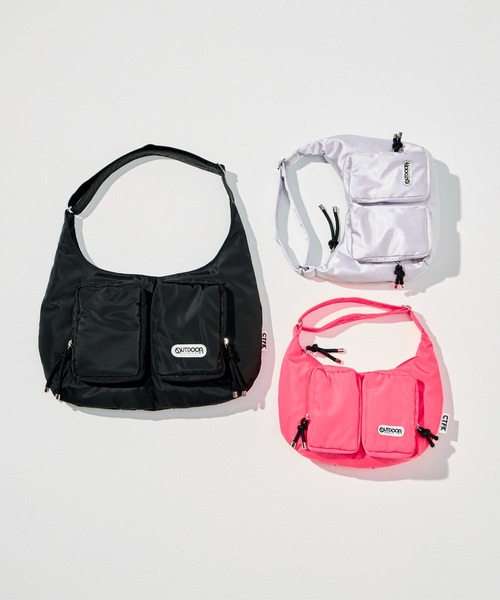 ハンドバッグ 「OUTDOOR PRODUCTS×CONTROL FREAK/CTFK」ダブルポケットハンドルバッグ