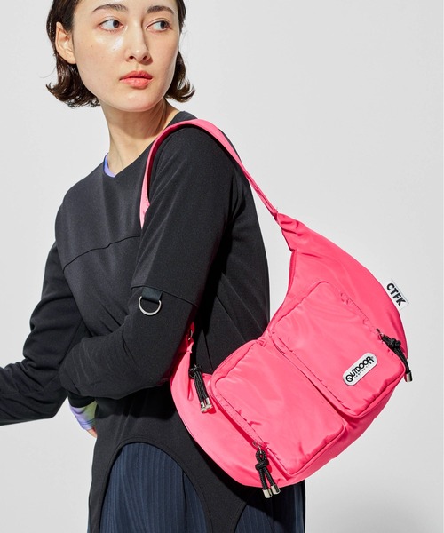 ハンドバッグ 「OUTDOOR PRODUCTS×CONTROL FREAK/CTFK」ダブルポケットハンドルバッグ