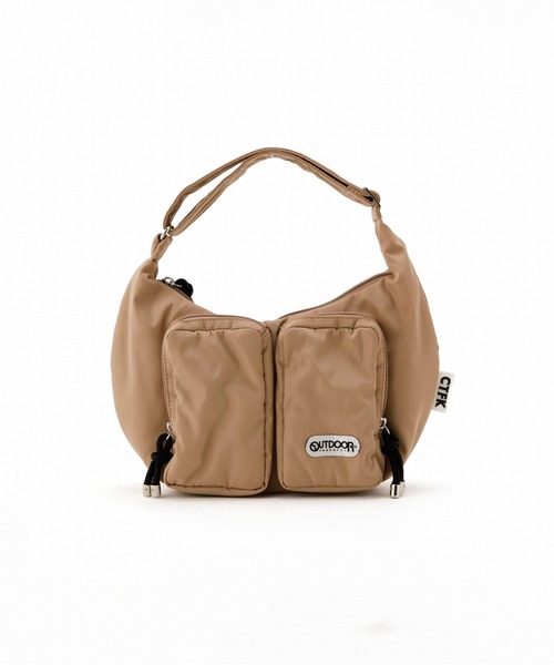 ハンドバッグ 「OUTDOOR PRODUCTS×CONTROL FREAK/CTFK」ダブルポケットハンドルバッグ
