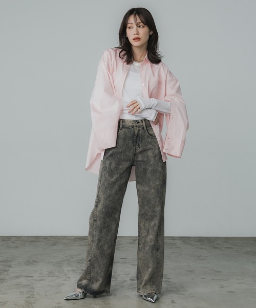 PUBLIC TOKYO ジーンズ デニム デニムパンツ DENIM BLACKMULTI
