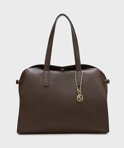 Heau サイドバックベルト トップス　ブラック relac（レーラック） トートバッグ 2WAY 3層式 サイドベルト トート