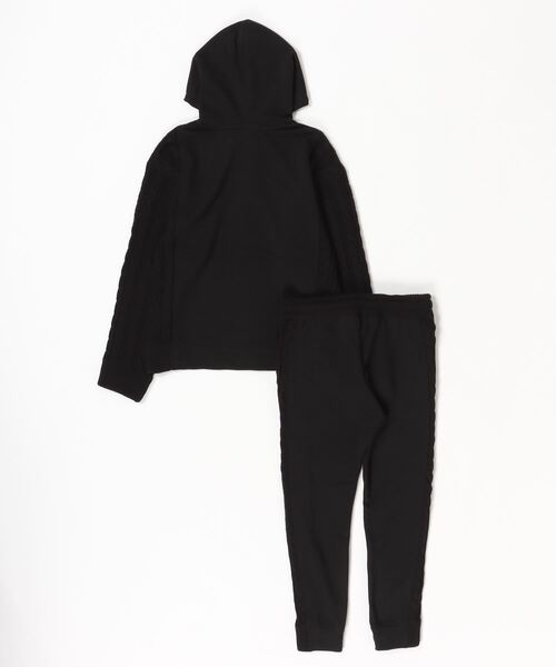 パーカー MMMM ニット×スウェットコンビセットアップ メンズ レディースの画像