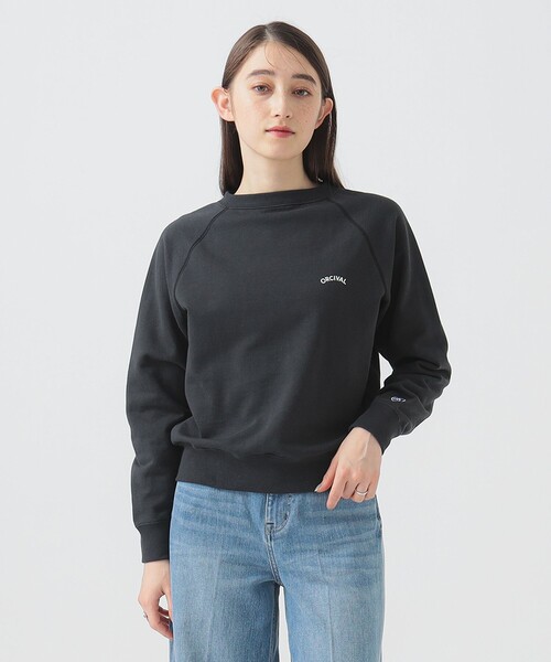 トレーナー スウェット ORCIVAL / Light French Terry Boat Neck Sweat レディース