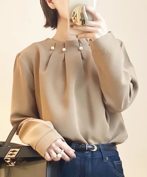 極美品♡ルネ♡ウエストパール　トップス 3084yndzw_2408_2_i_01.jpg