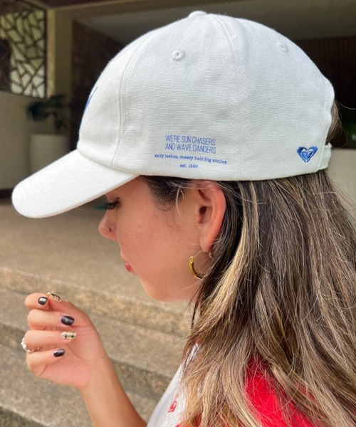 ROXY キャップ 帽子 SUN CHASERS CAP /ロキシーロゴ刺繍6パネル